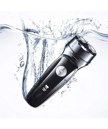 Rechargeable Electric Shaver for Men - Waterproof Rotary Razor with Pop-up Trimmer | Wet & Dry Use - Buy Online on GoSupps.com