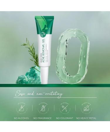 Acne Spot Treatment Cream Aloe Vera Acne Removal Gel Spot Cream Targets Acne Pimples Blemishes and Blackhead Removal Acne Cream Anti-Acne Oil-control Remove pimples Shrink Pores - Buy Online on GoSupps.com