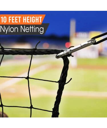 Nettings Wholesale  Baseball Softball Basketball Football Soccer Barrier Netting  Nylon 10x10/10x15/10x20/10x30 Basketball Court Barrier net  Tennis Divider net 10ft x10ft - Buy Online on GoSupps.com