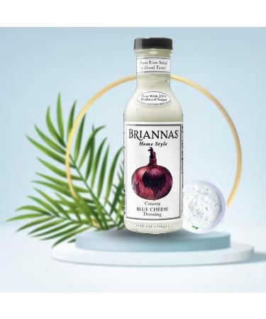 Brianna's Salad Dressing Pick N Mix - Choose From 6+ Flavours | American Creamy Balsamic Caesar Blue Cheese Dijon Honey Mustard Ranch More - Pack of 4 X 355ml - Buy Online on GoSupps.com