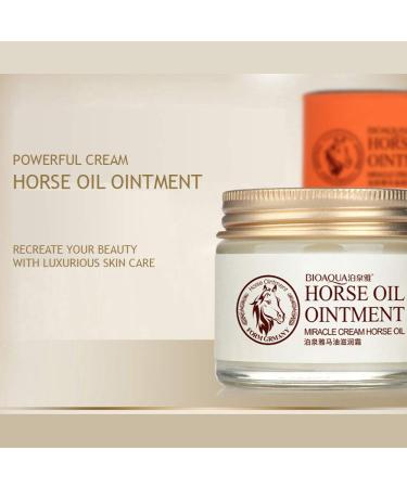 BIOAQUA Horse Oil Ointment - Miracle Cream for Anti-Aging & Rejuvenation | German Formula 70g - Shop Internationally - Buy Online on GoSupps.com