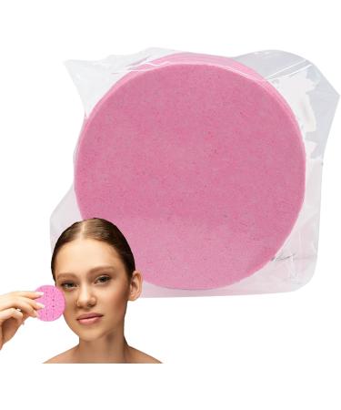 Uozonit Facial Sponges for Cleansing Facial Pads Made of Wood Pulp Cotton Sponge Cosmetic Spa Sponges Cellulose Face Sponges for Washing and Removing Makeup - Buy Online on GoSupps.com