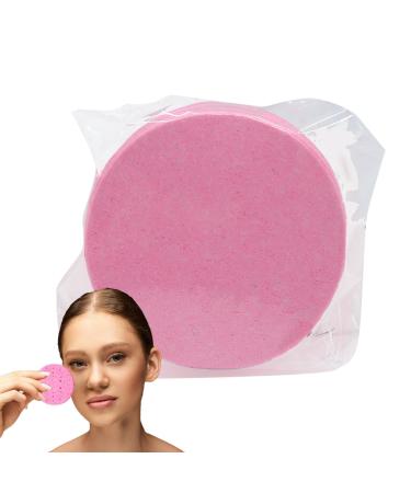 Face Cleaning Sponge Wood Pulp Cotton Skincare Sponges - Cleansing Pads Cosmetic Spa Sponges Cellulose Facial Sponges for Personal Spa 30 Tablets