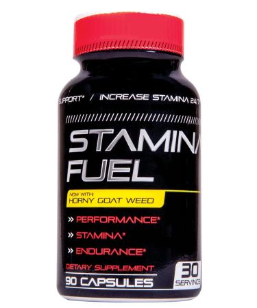 Stamina Fuel for Men and Women - 2 235mg Maximum Strength - Horny Goat Weed Maca Root Ginseng Saw Palmetto Muira Puama Tribulus L-Arginine - USA Made - Stamina & Drive Support - 90 Count