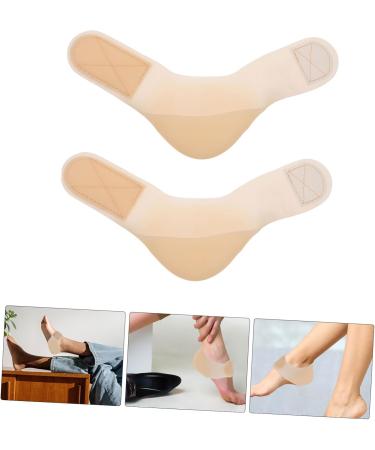 Healvian 8 Pairs Heel Protector | Soft Silicone Foot Cushions for Cracked Heels & Plantar Relief | Breathable TPR Moisturizing Socks - Buy Online on GoSupps.com