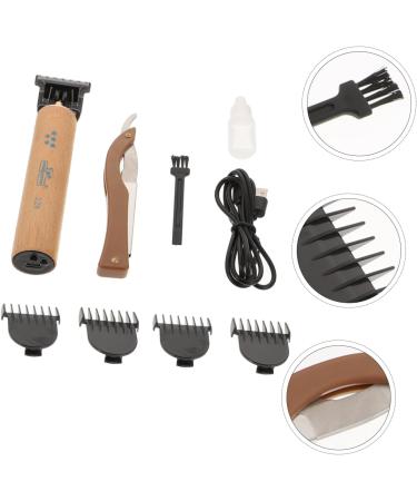 T-Type Electric Pusher Hair Razor Set - Professional Hair Trimmer & Clipper Kit for Barbers | Precision Hair Cutting Tools - International Shipping Available - Buy Online on GoSupps.com
