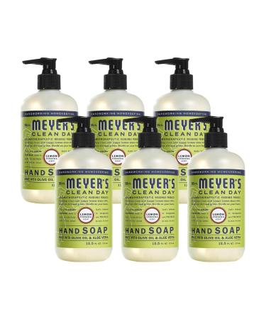 Mrs. MEYER'S Liquid Hand Soap Lemon Verbena 12.5 Fl Oz (Pack of 6) 2.08 Fl Oz (Pack of 6)