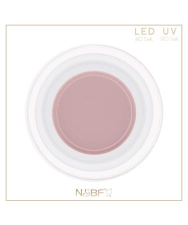 Buy N&BF 5ML Comfort Line Make Up Gel Satin - High Quality Camouflage Gel for Gelnageln | Medium Viscosity Professional Nail Gel Made in Germany | International Shipping Available - Buy Online on GoSupps.com