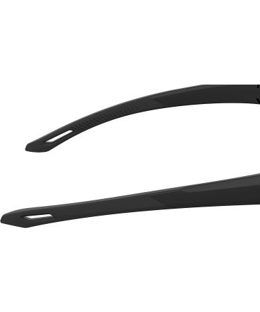 Under Armour Adult UA Playmaker Wrap Sunglasses - Matte Black/Grey - 72mm - Buy Online on GoSupps.com