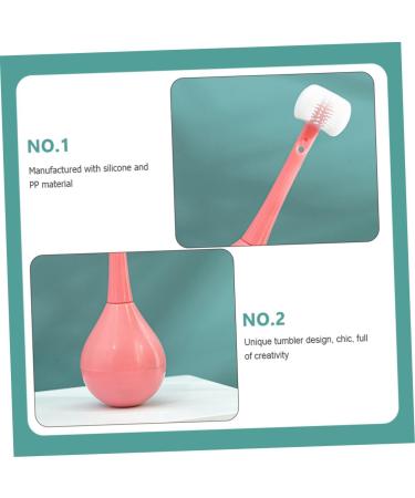 Ultechnovo 2-in-1 Tumbler Toothbrush for Kids | 360 Cleaning | Soft Baby Dental Care | Safe Healthcare for Toddlers - Buy Online on GoSupps.com