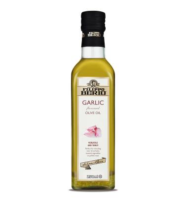 Filippo Berio Garlic Flavoured Olive Oil 250 ml 250ml - Buy Online on GoSupps.com