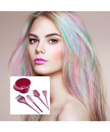 Lurrose 1 Set hairdressing tool tint color mixing bowl hair colorist tool kit Salon Hair Dyeing Kit hair color bowl hair coloring bowl DIY hair dye coloring kit household Toolkit abs - Buy Online on GoSupps.com