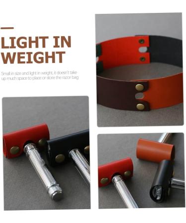 Frcolor 3-Stage Razor Case | Synthetic Leather Shaver Storage Bag | Protective Razor Sleeve & Accessories Box - Scratch Resistant - Buy Online on GoSupps.com