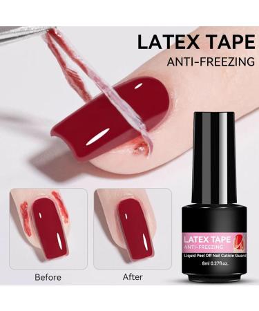 Nail polish barrier - Peel Off Gel | Edge Gel Cold resistant spill-proof peelable for professional and home manicure use providing a smooth and durable finish. - Buy Online on GoSupps.com