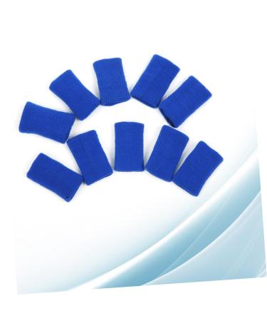 FRCOLOR 10 Piece Finger Sleeves & Braces - Medium Blue Thumb Protectors for Sports | Buy Internationally - Buy Online on GoSupps.com