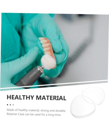 Ipetboom Tooth Storage Travel Case for Retainers & Prostheses | Portable Cleaning Box for False Teeth - Buy Online on GoSupps.com