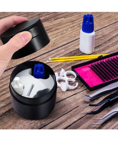 FRCOLOR 2pcs Eyelash Glue Jar - Eyelash Extensions Supplies & Storage Case for Lash Glue - Lightweight Cosmetic Glue Holder in Assorted Colors - Buy Online on GoSupps.com