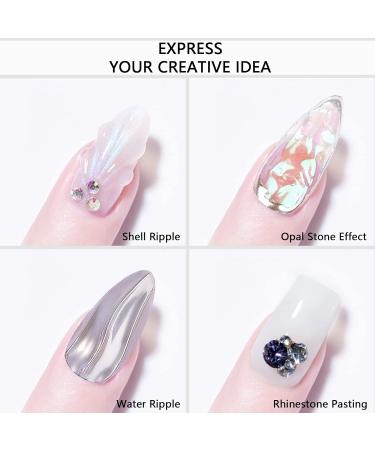 Lofuanna Builder Gel Bottle Set 56G - LED/UV Gel for Nail Art | 100 Templates & Nail Brush | Perfect for Gel & Artificial Nails - Buy Online on GoSupps.com