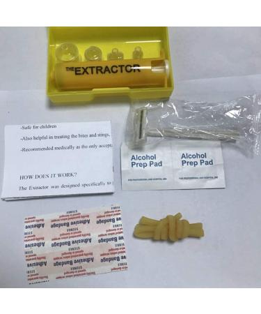 Finever Insect Sting & Snake Bite Venom Extractor Kit - Emergency First Aid Tool for Hiking & Camping - Buy Online on GoSupps.com