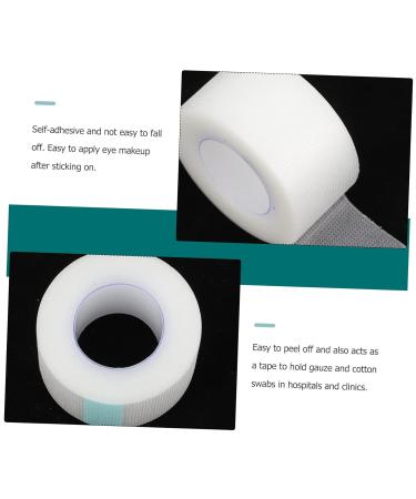 Didiseaon White Tape 8 Rolls Medical Tape Lash Book Organizer Double Eyelid Stickers Adhesive Tape Girl Beauty Stickers 914x2.5cmx2pcs Whitex2pcs - Buy Online on GoSupps.com