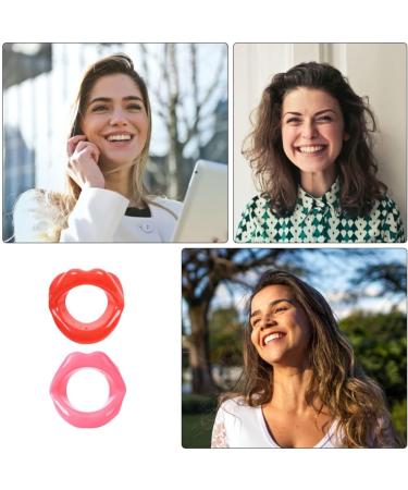 Coheali Lip Massage Device - Doppelkinn Reducer | Mini Silicone Face Slimming Tool - 2 Pieces for Oral Muscle Massage & Facial Toning - Buy Online on GoSupps.com