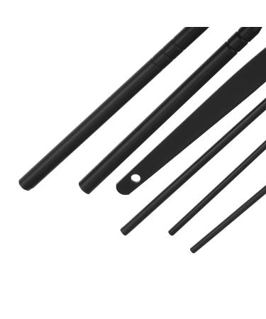 VOCOSTE 6Pcs Stainless Steel Ear Cleansing Tool Set with Faux Leather Packaging - Buy Online on GoSupps.com