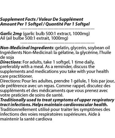 Garlic Extract 1000mg 250 Softgels 5 bottle by Total Natural Enhances The Immune System - Buy Online on GoSupps.com