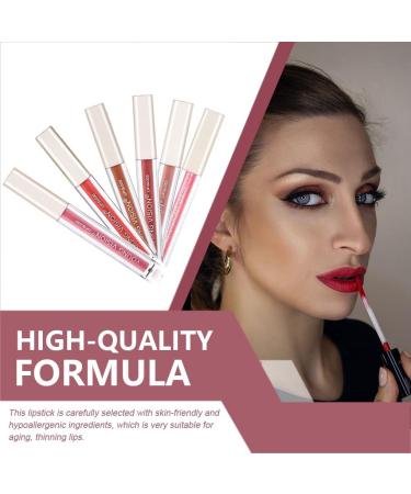 dijuidy Lip Gloss Long Lasting Fashion Lipstick Moisturizing Makeup Women Velvet Matte Wedding Gifts Cosmetic AccessoriesType 4 - Buy Online on GoSupps.com