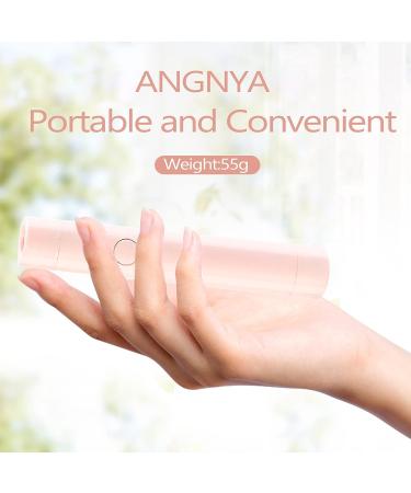 ANGNYA Portable Mini UV LED Nail Lamp Pen Shape | 6W Curing Lamp for Gel Nails | Professional DIY Nail Dryer in Pink - Buy Online on GoSupps.com