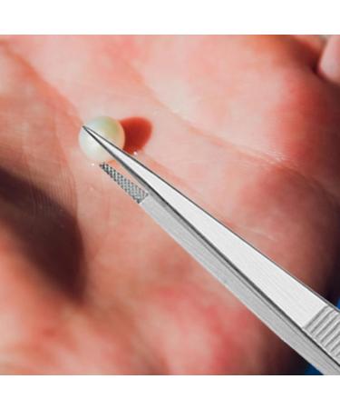 NBGGFF Tweezers Stainless Steel Anti-Static Tweezers with Sliding Lock Design Curved Tweezers for LaboratoryJewelry-Making Craft. - Buy Online on GoSupps.com