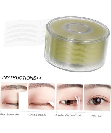 300 Pairs Single Breathable Eyelid Tape Self- Adhesive Eye Sticker Double Eyelid Tape Sticker Lids Design Eyelid Strips Makeup Tape Lifting Belt Invisible - Buy Online on GoSupps.com