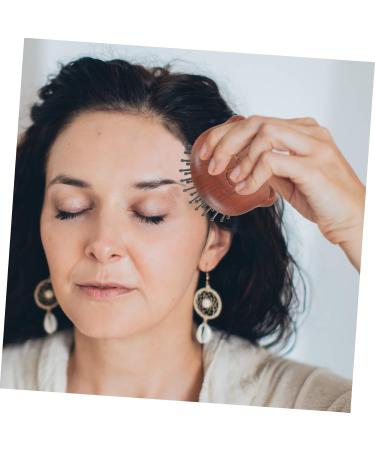 Fomiyes Airbag Comb & Scalp Massager | Handheld Shampoo Washer & Hair Peeling Brush - Gold Silk Green Sandalwood - Buy Online on GoSupps.com