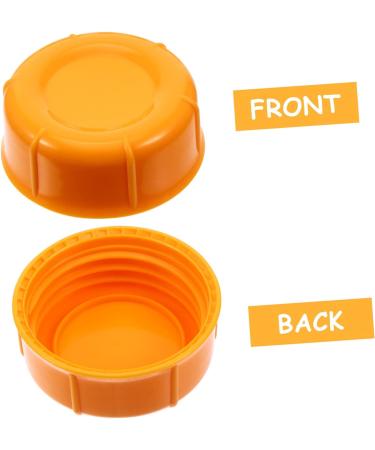 BESTonZON 30 Pcs Baby Bottle Seal Cap Organiser Girl Feeding Bottle Cap Anti 43mm Diameter Bottle Lids Gift Tags Christmas Breastfeeding Bottles Food Grade Pp Travel Plastic Bottle Screw-in Orangex3pcs 4.3x4.3x1.5cmx3pcs - Buy Online on GoSupps.com