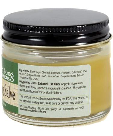 Herbal Healing Salve - 1.5oz Jar | Soothes Skin Irritations | First Aid Ointment - Buy Online on GoSupps.com