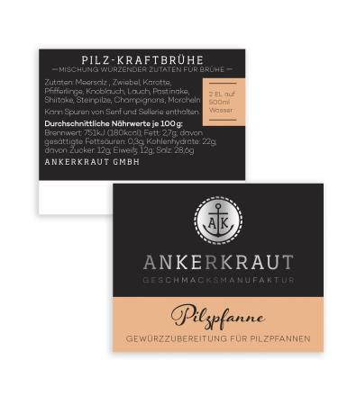 Anchor Herb Mushroom Pan Spice - Premium 160g Blend for Delicious Mushroom Dishes - Porcini & Spicy Ingredients - Buy Online on GoSupps.com