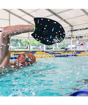 Synergy Black Medium Hand Paddles - Ideal for Swim Training - Buy Online on GoSupps.com