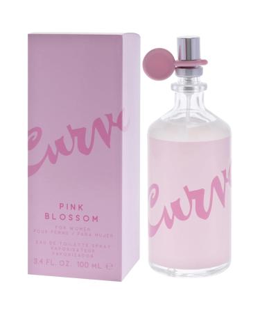 Liz Claiborne Curve Pink Blossom for Women - 3.4 oz EDT Spray 3.4 Fl Oz (Pack of 1) - Buy Online on GoSupps.com