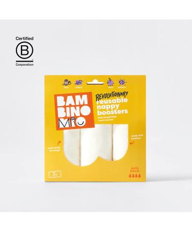 Bambino Mio Reusable Suction Insert - Booster Pack of 3 Soft Suction Inlays for Enhanced Absorbency | Shop Internationally - Buy Online on GoSupps.com