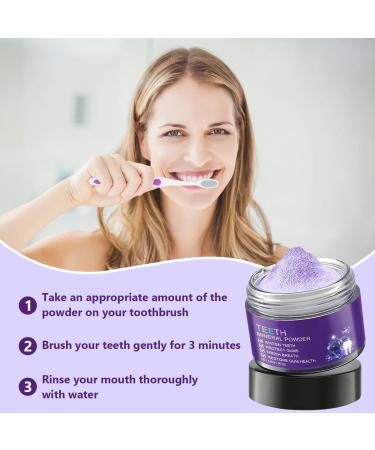 2PCS Teeth Restoration Mineral Powder,Mineral Tooth Powder,Teeth Whitening Mineral Powder, Effective in Strengthening Teeth and Gums, Dental Restoration Mineral Powder, Fresh Breath for Daily Use 50g - Buy Online on GoSupps.com