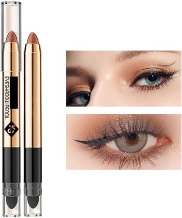5 Highlighter Eye Shadow Stick 2 in 1 Eye Brightener Stick for Highlighter Makeup Long Lasting Shimmer Cream Eyeshadow Pencil Crayon for Datings Milk Tea 5 Pcs 03#milk Tea Brown - Buy Online on GoSupps.com