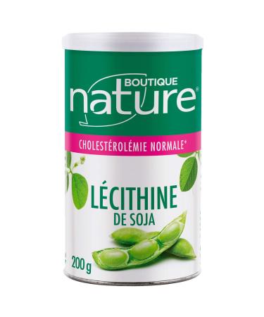 Boutique Nature - Food Supplement - Soy Lecithin - Granules 200g - Helps maintain normal cholesterol levels