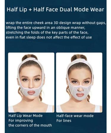Worzwin Beauty Face Sculpting Sleep Mask - V Line & Double Chin Lifting Mask - Pink (1 Pack) - Buy Online on GoSupps.com