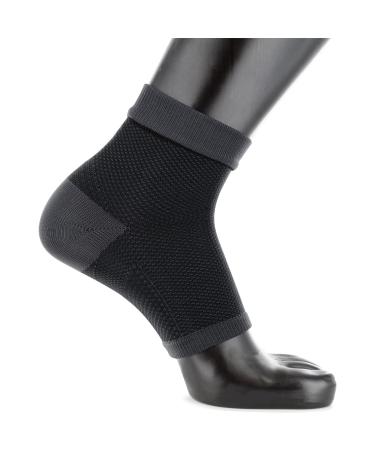 Sof Sole Spenco Plantar Fascia Sleeve Black Men's 8.5-13 Women's 10-12