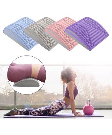 Back Stretcher Pillow - Lumbar Support Massager for Neck Waist & Back Pain Relief - Herniated Disc & Ischias Care - Buy Online on GoSupps.com