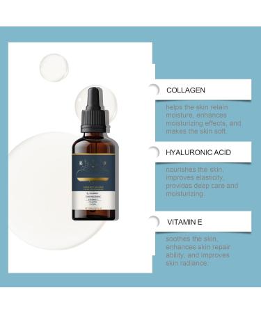 Collagen Face Serum for Hydration & Firm-Looking Skin Lightweight Moisturizing Collagen Serum with Hyaluronic Acid Vitamin C & E Daily Glow & Elasticity Appearance Care 1.69 fl oz - Buy Online on GoSupps.com