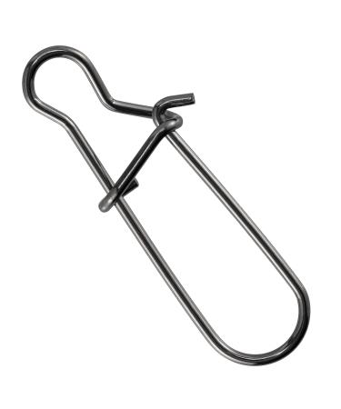 Dr.Fish 100 Pack Fishing Snaps Duo Lock Snap Stainless Steel 26-220LB Lure Snaps Swivels Quick Snap Freshwater Saltwater Quick Change Fishing Clips #0-26LB-100pk