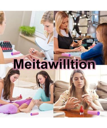 Meitawilltion 9 LED Mini UV Nail Dryer for Gel Nails - Portable Pink Nail Lamp for Nail Art - Buy Online on GoSupps.com