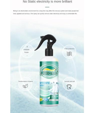 Anti-Static Spray for Hair & Clothes - 10.1fl Oz | Reduce Static & Wrinkles - Shop Internationally - Buy Online on GoSupps.com