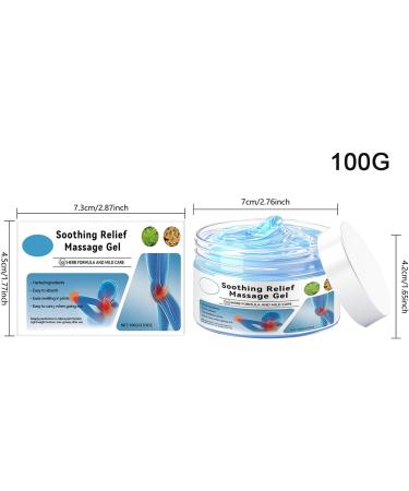 Cr me pour Genoux | Onguent L ger pour Genoux Cr me Apaisante 100G pour R cup ration Post-Entra nement paule Jambe Sport Dos Coude Nuque Cheville - Buy Online on GoSupps.com