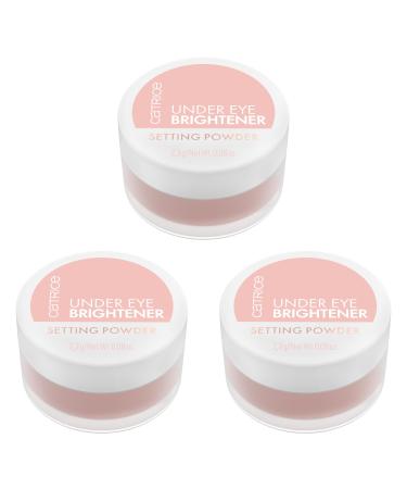Catrice Catrice Under Eye Set of 3 Brightening Powders No. 010 Nude Brightening Instant Result Softening Natural Vegan Fragrance-Free Alcohol-Free Paraben-Free 3 x 2.3 g